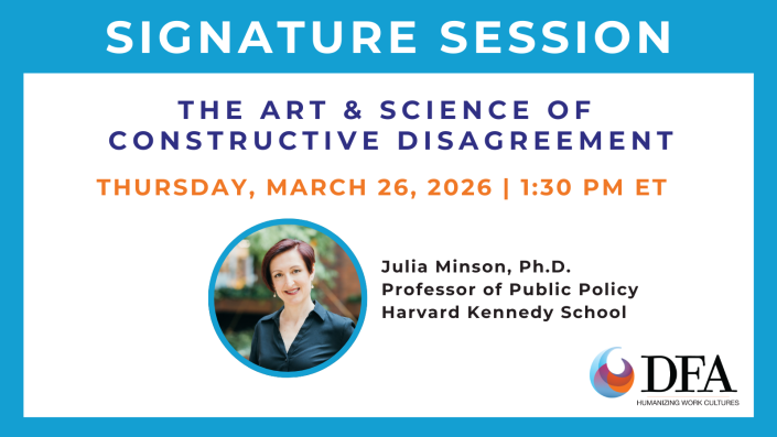 Art and Science of Disagreement with Julia Minson March 26